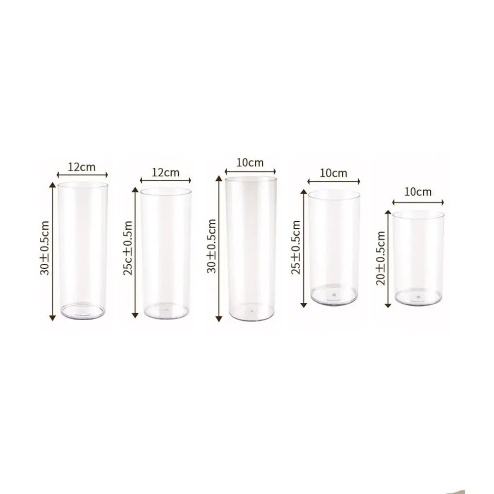 Nordic Acrylic Flower Vase – Modern Transparent Home Décor Decorative Flower Vase Richie's