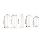 Nordic Acrylic Flower Vase – Modern Transparent Home Décor Decorative Flower Vase Richie's
