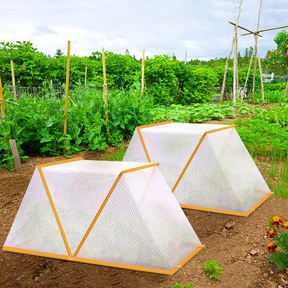 Foldable Greenhouse Plant Cover – Reusable Garden Row Cage Garden Plant Cover Richie's