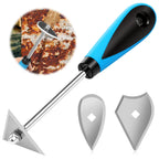 Paint Shave Hook Scraper – Stainless Steel, 3 Blades Paint Scraper Tool Richie's