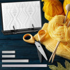 Foldable Knitting Pattern Holder with Magnetic Chart Keeper Knitting Pattern Holder Richie's