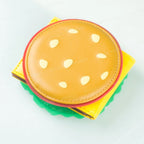 Burger Shaped Novelty Wallet – Unisex PU Card & ID Holder Novelty Wallet Richie's