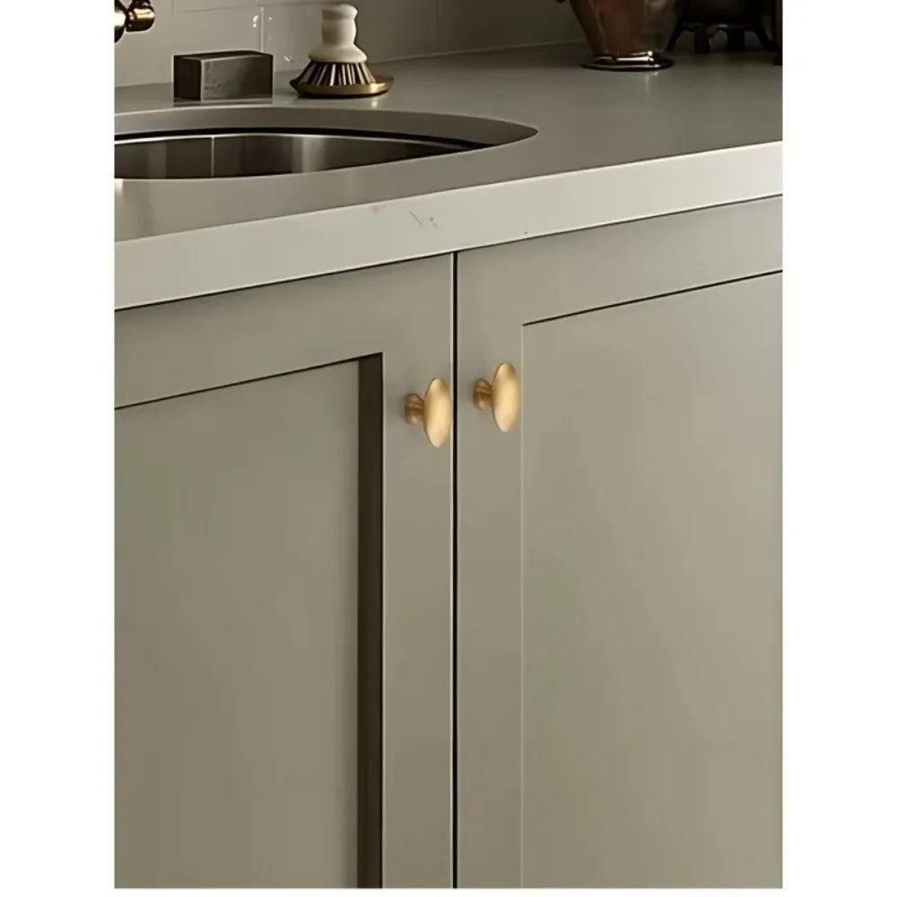 Solid Brass Cabinet Handle | French Style Furniture Pull Cabinet Door Pull Richie's