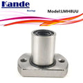 LMH8UU Round Flange Linear Ball Bearing 8mm for 3D Printer Linear Ball Bearing Richie's Default Title