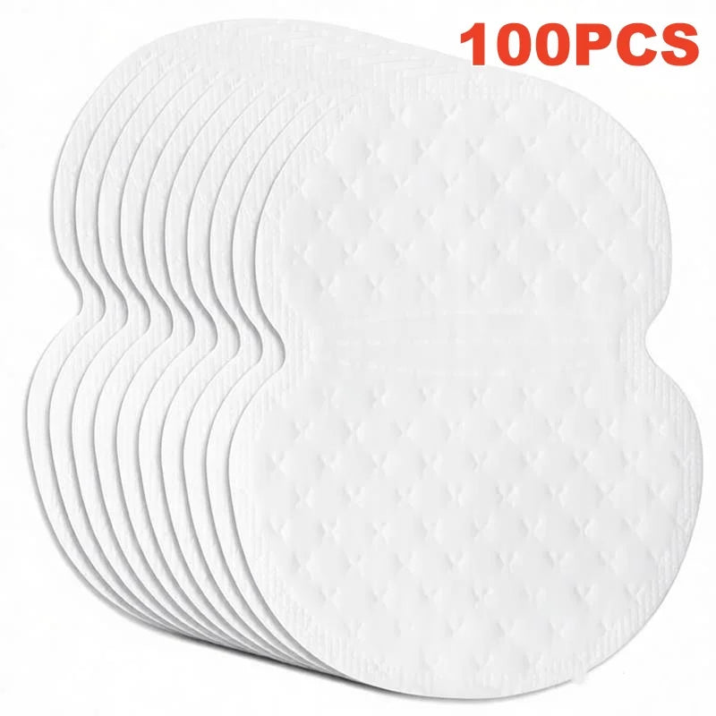Disposable Underarm Sweat Pads – Unisex Antiperspirant Shields Underarm Sweat Pads Richie's 100pcs One Size