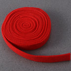 5M Red Wool Felt Ribbon for DIY Crafts & Christmas Decor Felt Craft Ribbon Richie's