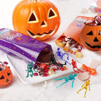 Halloween Stretchy Skeleton Toys – Squishy Skull Party Favors Halloween Novelty Toys Richie's