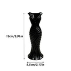 3D Printed Gown-Shaped Flower Vase | Elegant Dress Design Decorative Vase Richie's