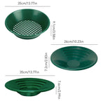 Gold Panning Pan & Sieve Set 10/14/15 Inch | Mining Kit Gold Panning Kit Richie's