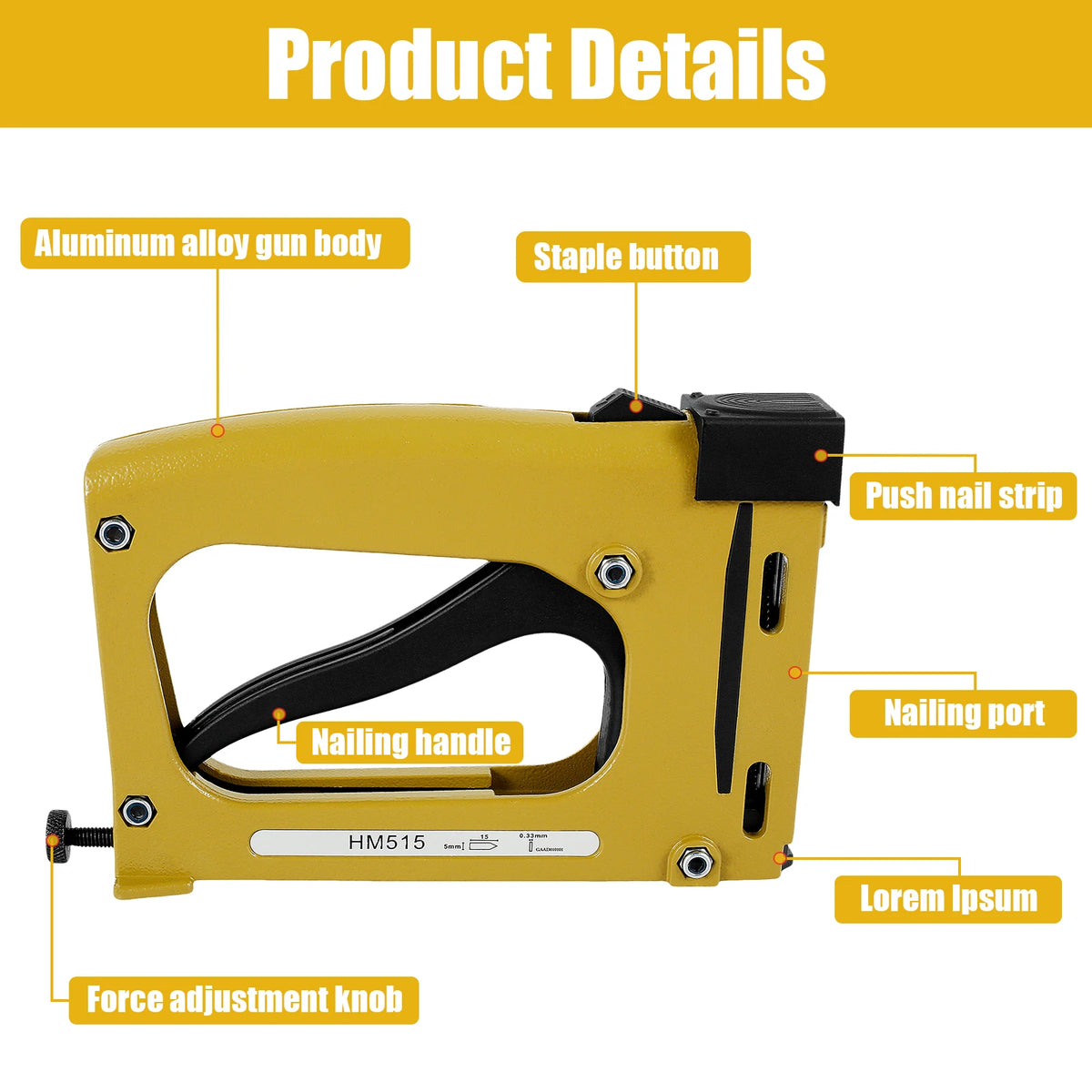 Manual Picture Frame Point Driver with 1000 Nails | Flex Tacker Frame Point Driver Richie's