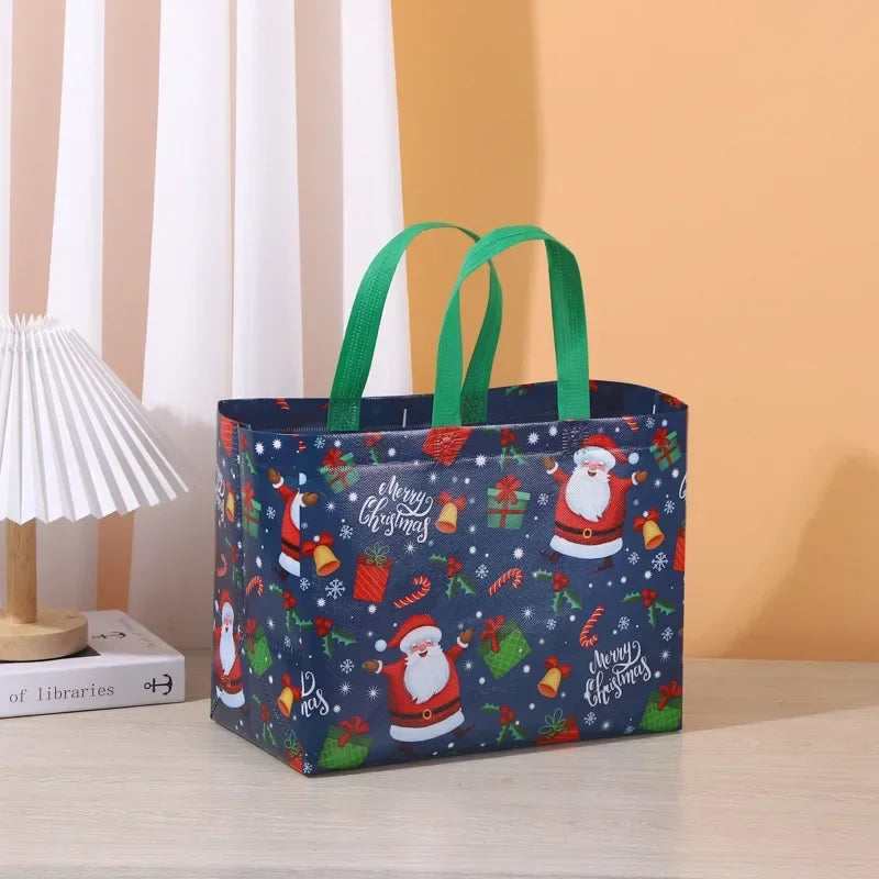 4-Pack Reusable Christmas Gift Tote Bags with Handles Christmas Gift Bags Richie's