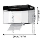 Turtle Tank Basking Dock with Anti-Slip Ramp – 2 Sizes Reptile Basking Dock Richie's No sunlight small