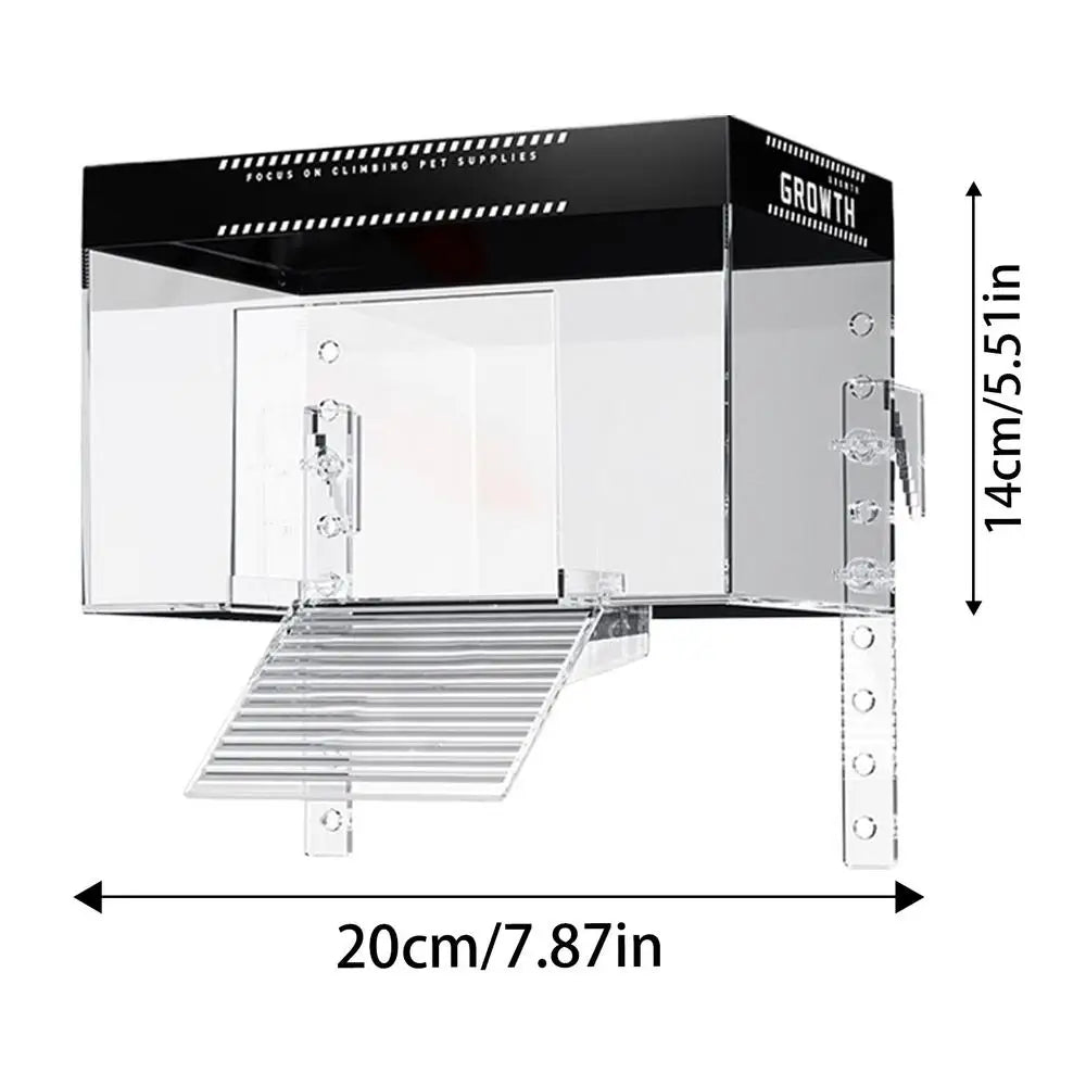 Turtle Tank Basking Dock with Anti-Slip Ramp – 2 Sizes Reptile Basking Dock Richie's No sunlight small