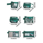 Mini Nylon Zipper Storage Bag – Cosmetic & Coin Organizer Storage Organizer Bag Richie's