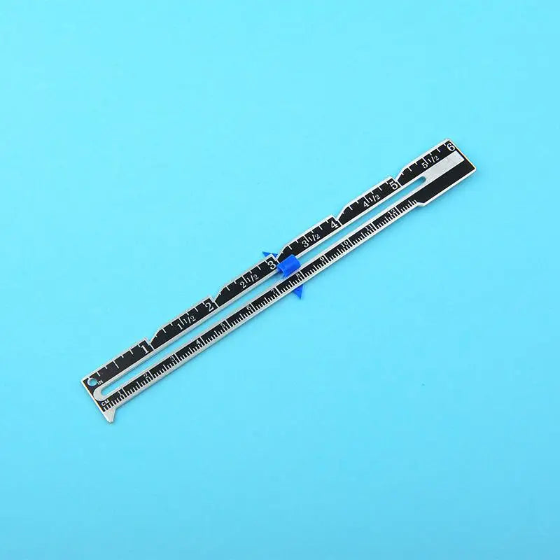Metal Sliding Gauge 15cm – Precision Sewing & Quilting Tool Sewing Gauge Tool Richie's A