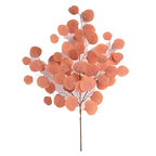 65cm Artificial Eucalyptus Leaf Stems – Wedding & Home Décor Artificial Greenery Richie's Orange