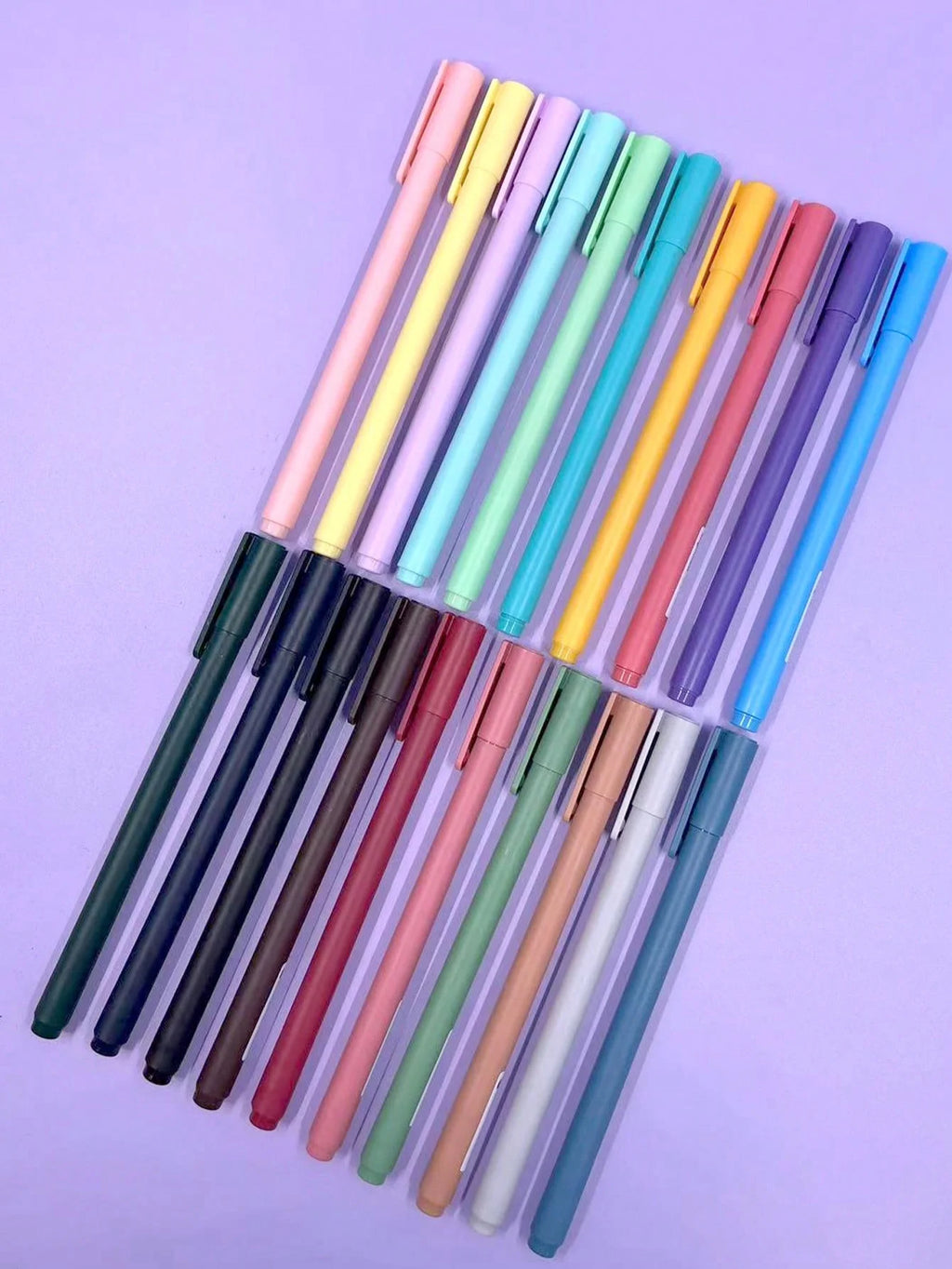20-Color Gel Pen Set – Planners, Scrapbooks & Art Gel Pen Set Richie's