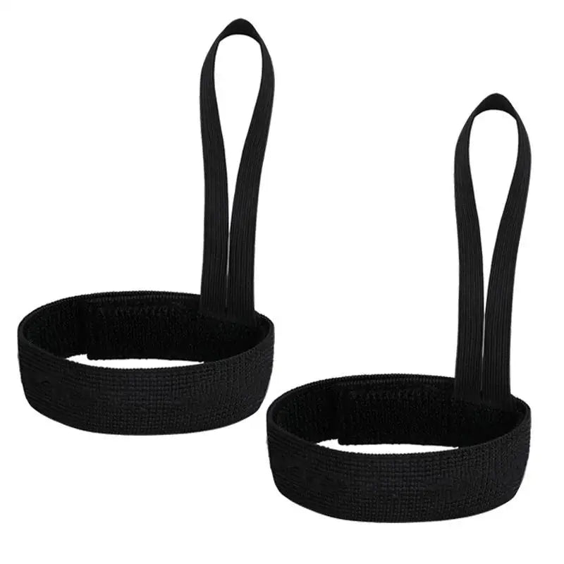 Elastic Wrist Straps for Ski & Snowboard Gloves | Unisex Ski Glove Strap Richie's 2pcs black