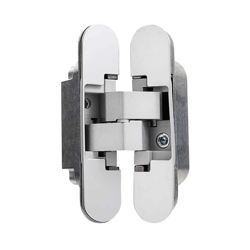Concealed Cross Door Hinge – Folding Hidden Stainless Steel Concealed Door Hinge Richie's silver