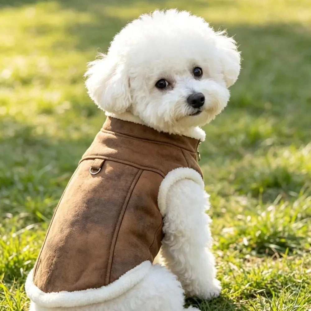 Padded Cotton Dog Sleeveless Vest Jacket – Sizes S to XL Dog Vest Jacket Richie's