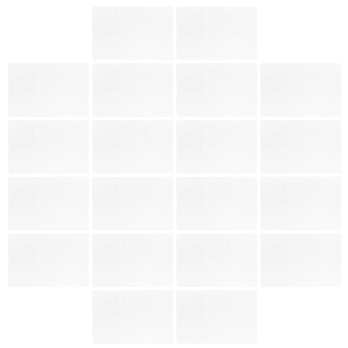 100Pcs Clear Thermal Laminating Pouches 6" Photo Protection Film Laminating Pouches Richie's