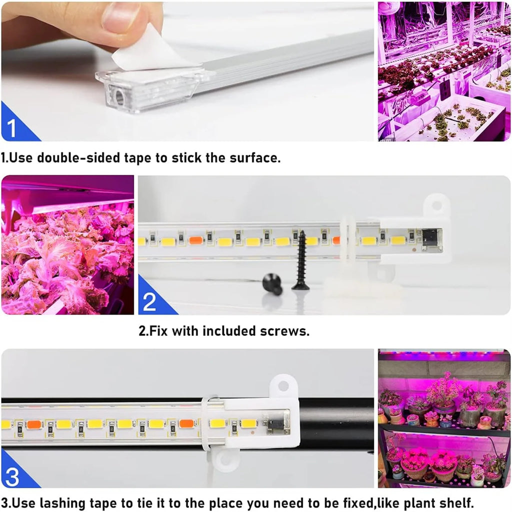 Full Spectrum LED Grow Light Bar – 5V Dimmable Indoor Plant Lamp LED Grow Light Richie's