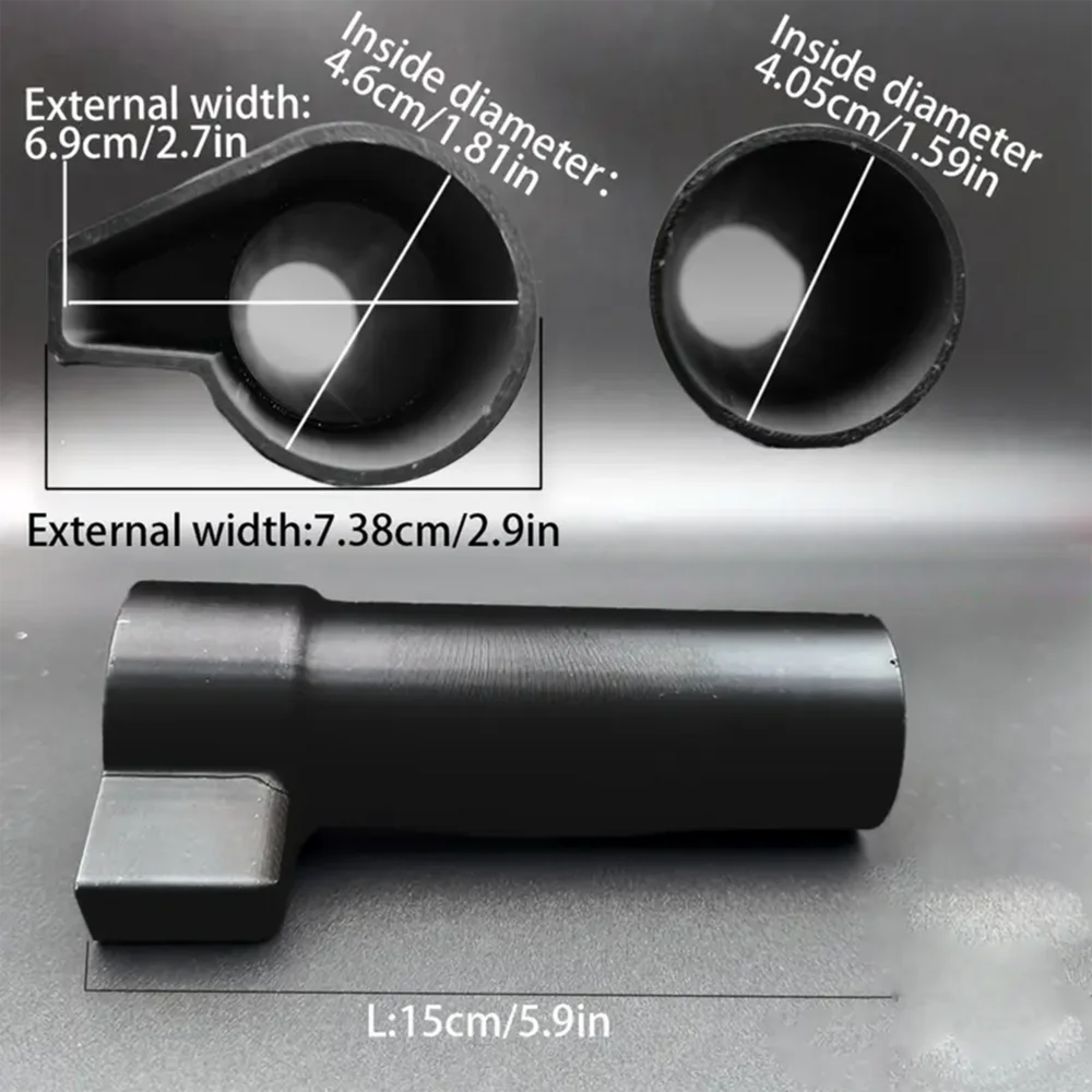 3D Printed Electric Scooter Throttle Grip Handle Sleeve Scooter Throttle Grip Richie's Black