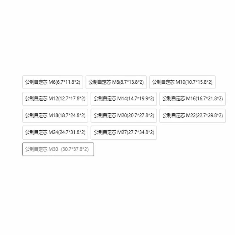 20 Pcs M6–M27 Metric Combined Washers Zinc Plated Hydraulic Seal Metric Combined Washer Richie's