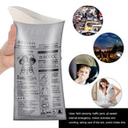 Portable Emergency Urine Bags 600ml Travel Urinal Bags 4–20 Pack Emergency Urinal Bag Richie's
