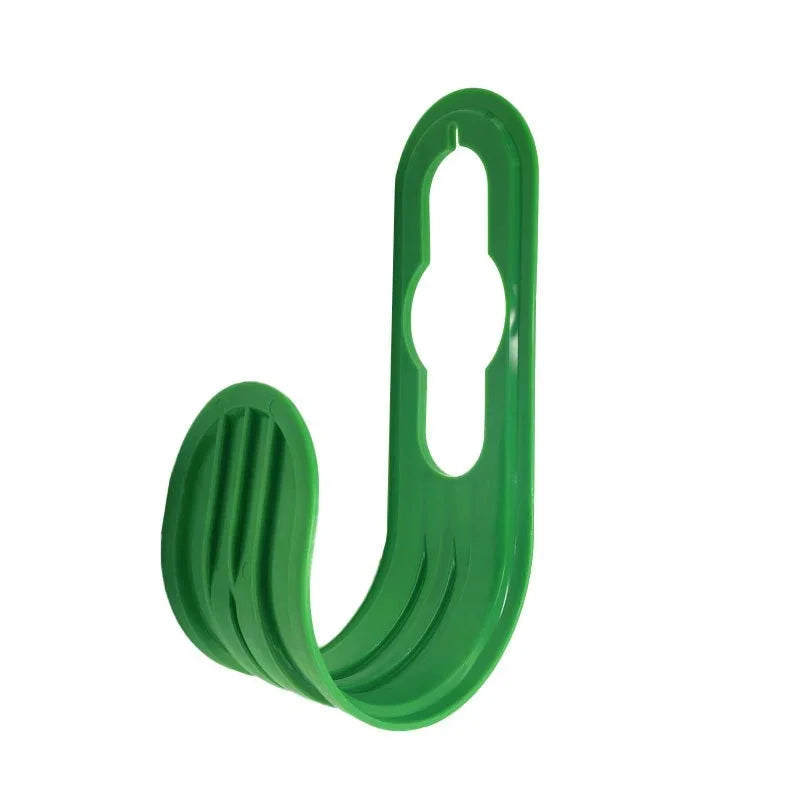 Wall Mounted Garden Hose Holder & Outdoor Faucet Hook Garden Hose Holder Richie's green