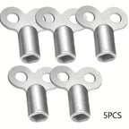 5-Pack Radiator Bleed Valve Keys – Square Ventilation Keys Radiator Bleed Key Richie's