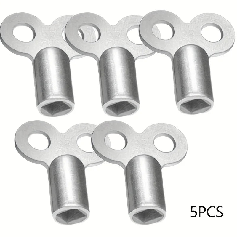 5-Pack Radiator Bleed Valve Keys – Square Ventilation Keys Radiator Bleed Key Richie's