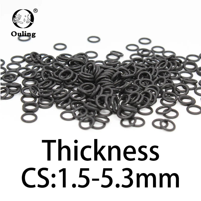 NBR Nitrile O-Ring Gasket 1.5/5.3mm CS – Temperature Resistant Rubber O-Ring Gasket Richie's
