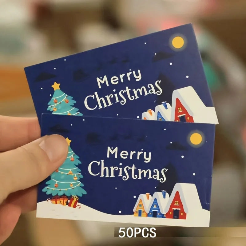 50-Pack Christmas Scratch Cards – Santa Holiday Party Favors Holiday Scratch Cards Richie's