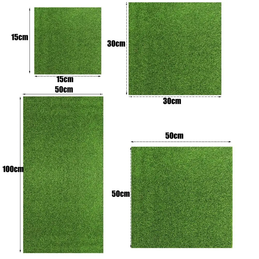 Washable Artificial Grass Mat – DIY Micro Landscape Turf Artificial Grass Mat Richie's