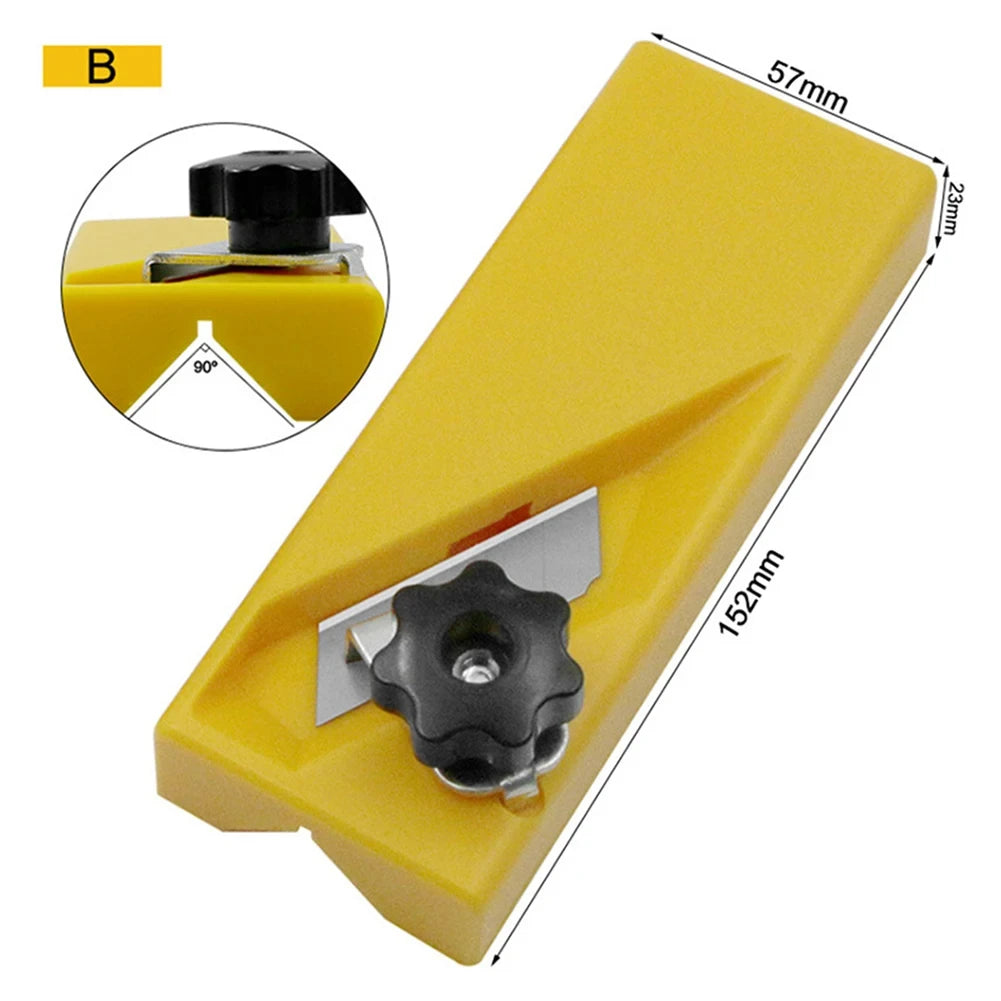 Drywall Edge Chamfer Hand Plane – Gypsum Board Trimmer Tool Drywall Chamfer Plane Richie's B