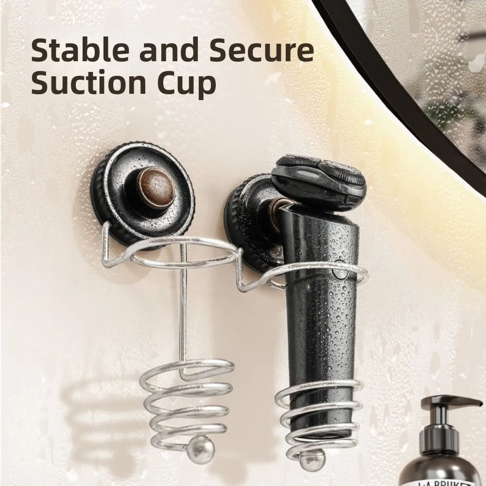 Wall-Mounted Electric Shaver Holder – Suction Cup, No Drill Razor Holder Richie's