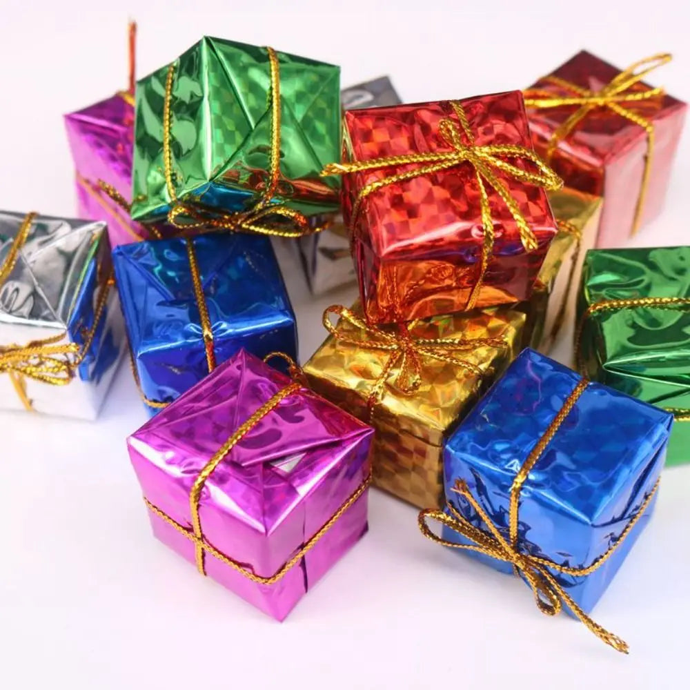 12-Piece Laser Christmas Hanging Pendants – Colorful Foam Ornaments Christmas Ornaments Richie's