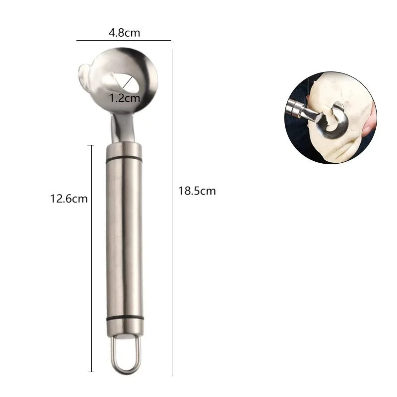Stainless Steel Noodle Slicer & Cactus Peeler Spoon Tool Kitchen Specialty Tool Richie's