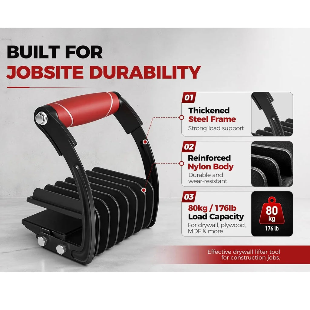 Panel Carrier 176 lb – Drywall & Plywood Lifting Tool Panel Carrier Tool Richie's