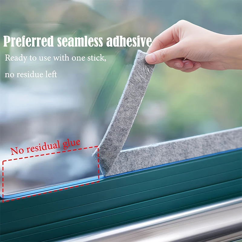 Self-Adhesive Felt Sealing Strip – Door & Window Moisture Guard Weather Sealing Strip Richie's