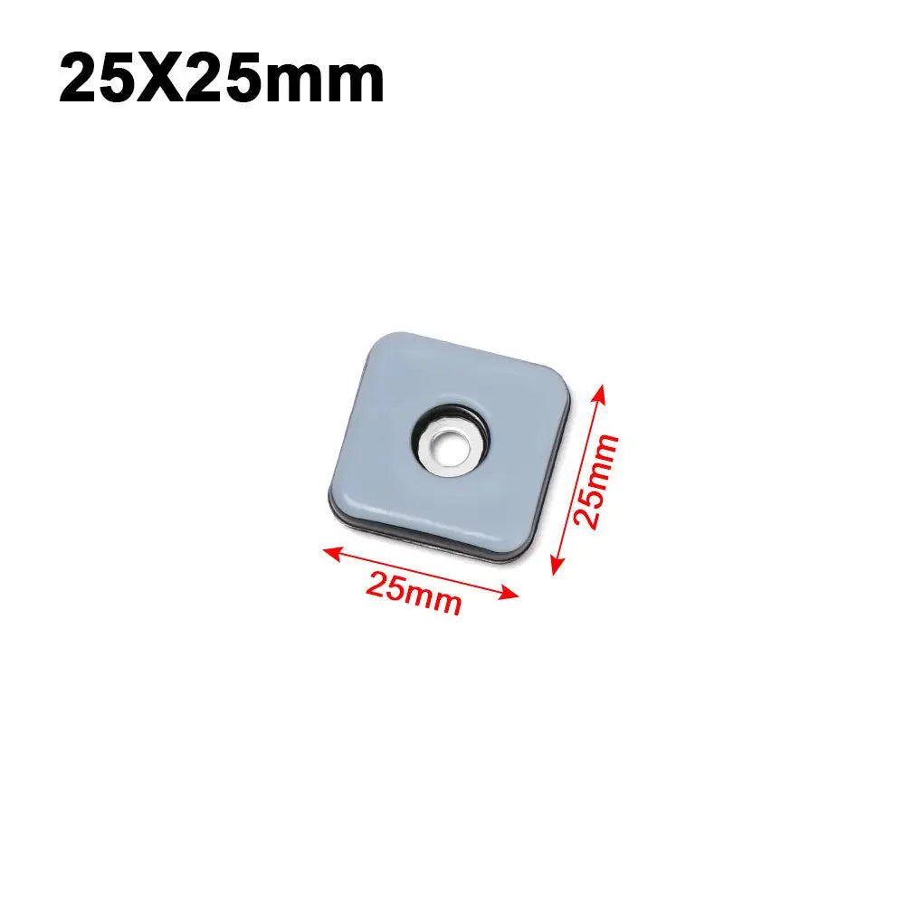 8pcs Furniture Leg Slider Pads – Floor Protector & Noise Reducer Furniture Leg Pads Richie's 25x25mm