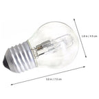4-Pack E27 Oven Bulbs 42W 630LM Heat Resistant 300°C Lamp Appliance Oven Bulb Richie's