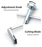 Drywall Circle Cutter Compass – Adjustable Round Cutting Tool Drywall Circle Cutter Richie's