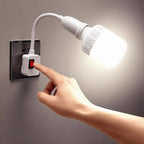 E27 Lamp Holder Socket with Switch – LED Bulb Base Lamp Holder Socket Richie's
