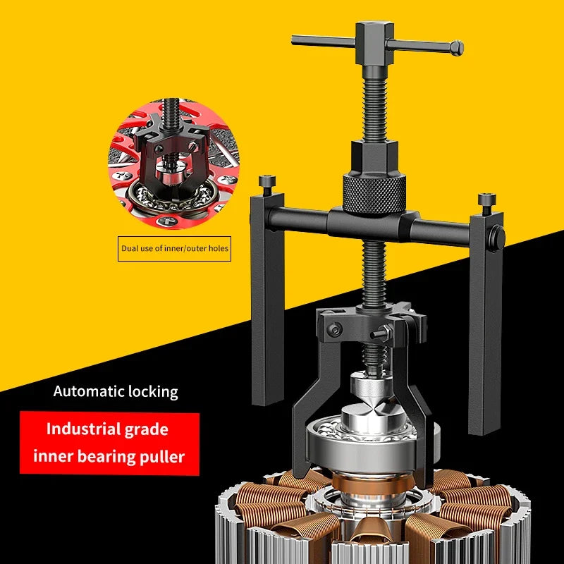 3-Claw Bearing Puller & Inner Gear Extractor | High Carbon Steel Bearing Puller Tool Richie's