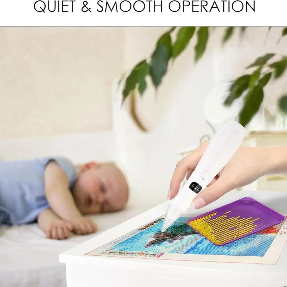 Electric Diamond Art Painting Pen – USB Rechargeable Craft Tool Diamond Painting Pen Richie's
