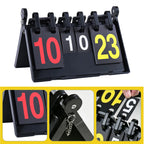 Folding Scoreboard Double-Sided Score Flipper – Indoor & Outdoor Portable Scoreboard Richie's