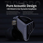 KZ ZVX Pro Wired IEM Earphones HiFi Dual Driver Bass Gaming Wired IEM Earphones Richie's
