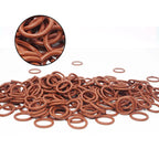 5-Pack FKM Fluoro Rubber O-Ring Seals | Waterproof Brown Gaskets Rubber O-Ring Seals Richie's